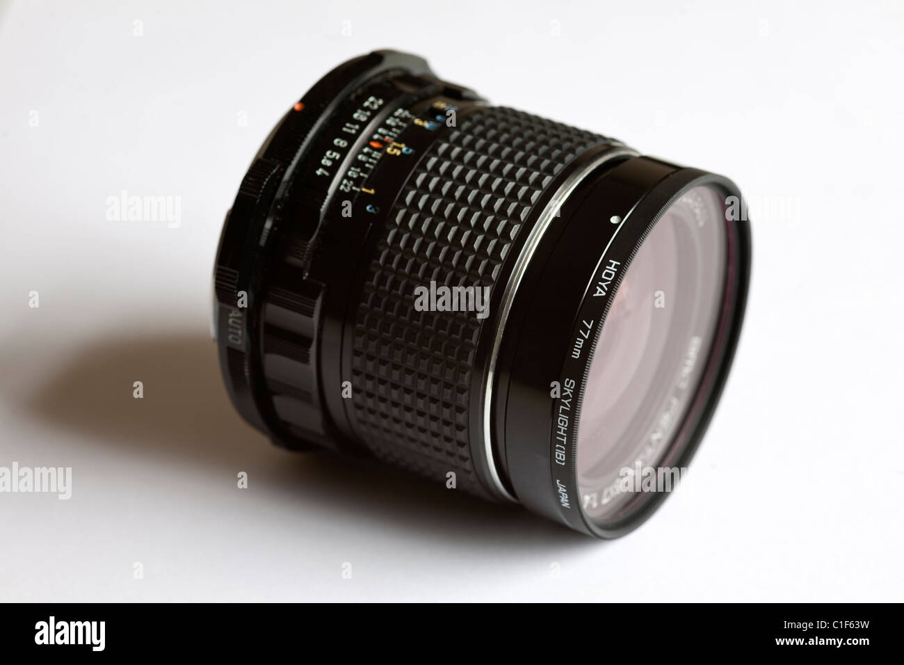 Pentax 67 Weitwinkel Objektiv 55mm f4 6 x 7 Stockfoto