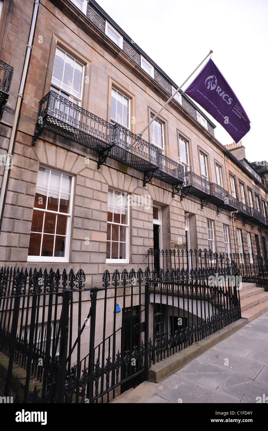 Royal Institute of Chartered Surveyors Scotland, HQ Office Edinburgh Stockfoto