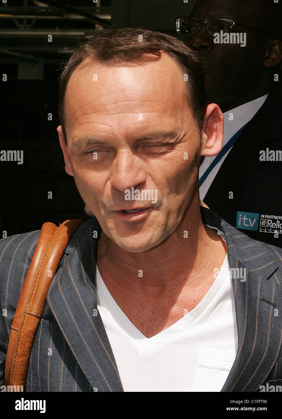 Perry Fenwick spielt Billy Mitchell in BBC Seife "Eastenders" verlassen "This Morning" Studios London, England - 08.05.09 Stockfoto