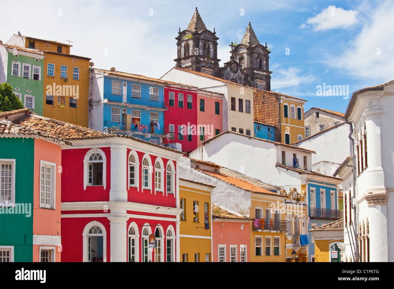 Der Pelourinho alte Salvador, Brasilien Stockfoto