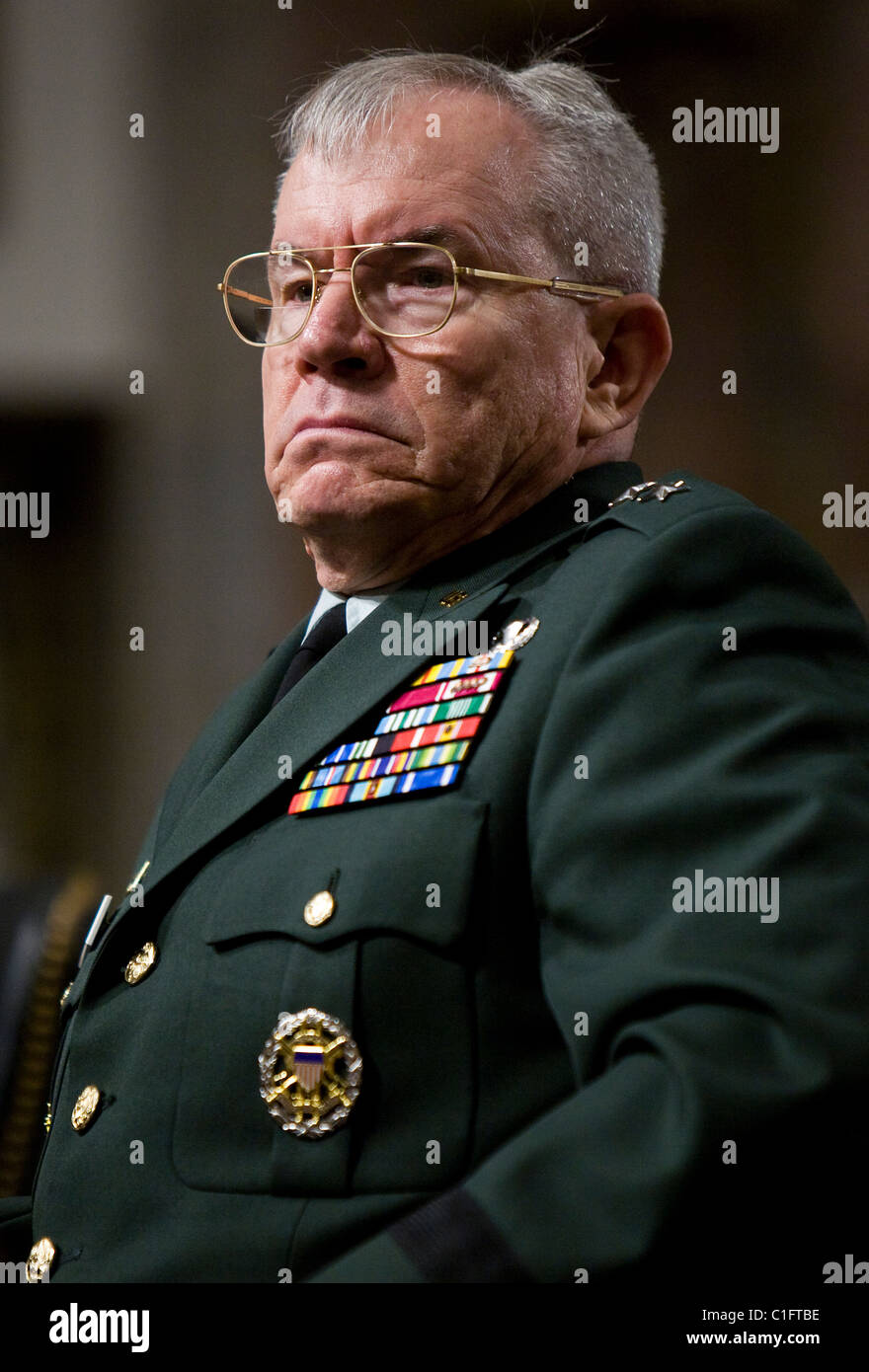 General Ronald L. Burgess, Jr., Direktor der Defense Intelligence Agency (DIA) Stockfoto