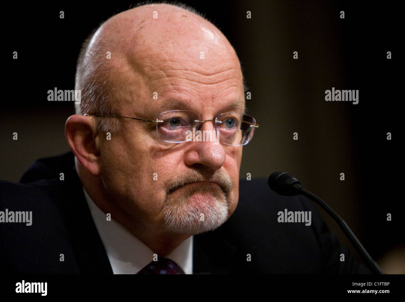 James Clapper, Direktor der nationalen Geheimdienste. Stockfoto