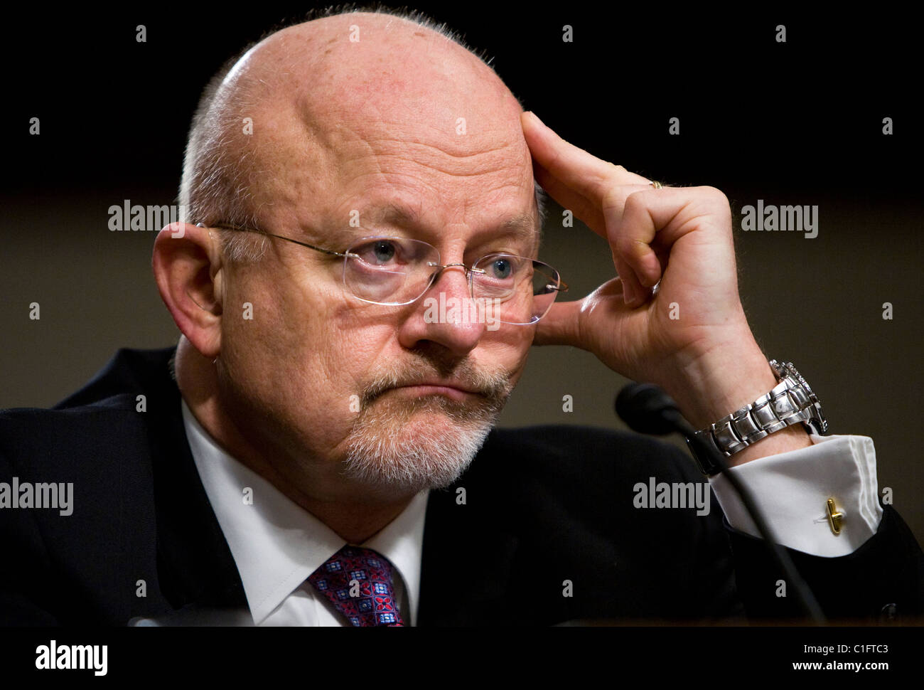 James Clapper, Direktor der nationalen Geheimdienste. Stockfoto