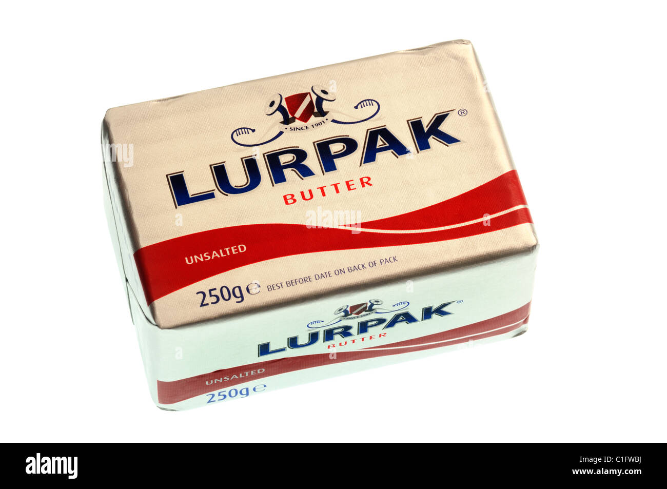 Lurpak butter Stockfoto
