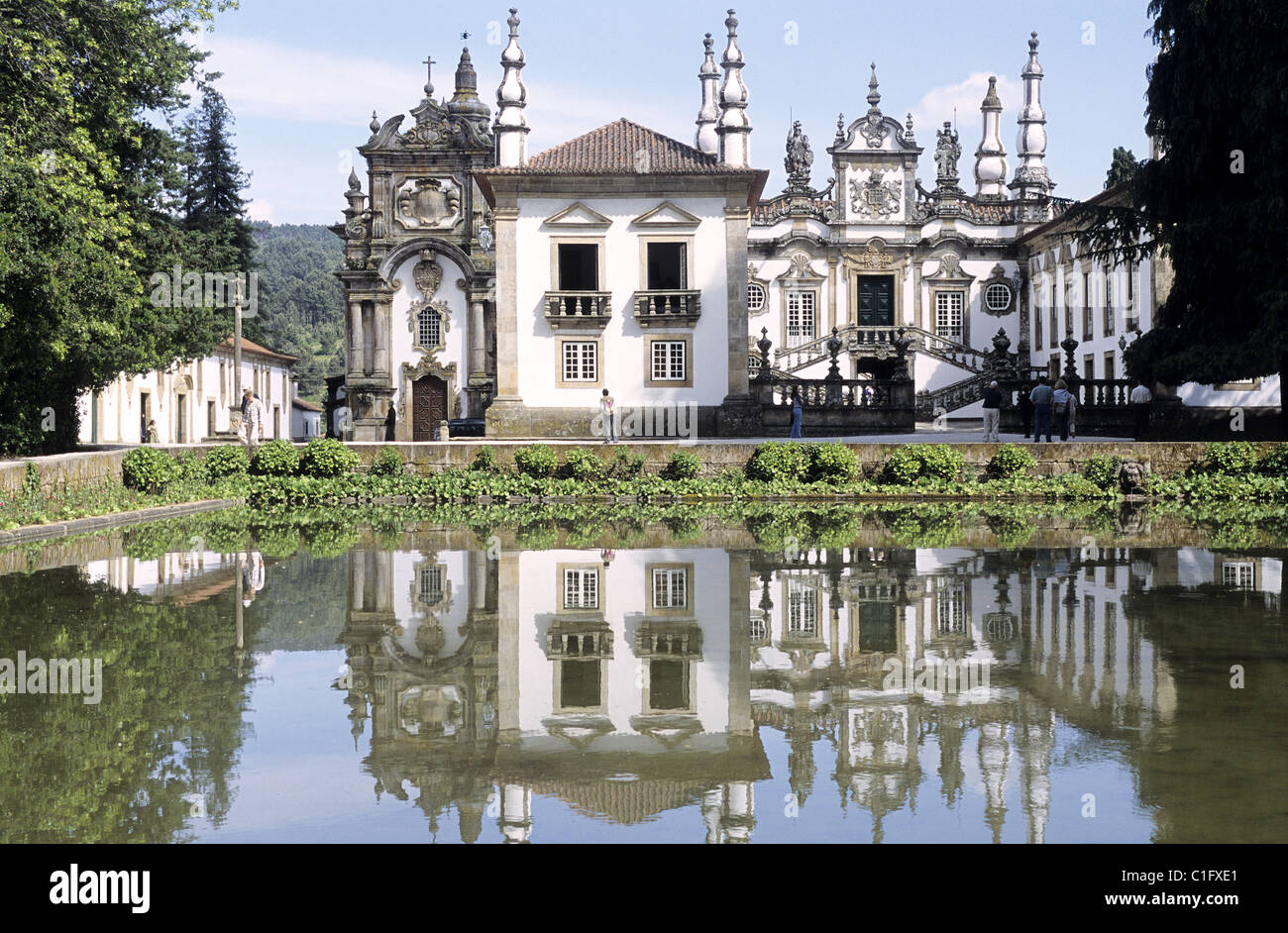 Portugal, Douro Tal, Vila Real, Solar de Mateus manor Stockfoto