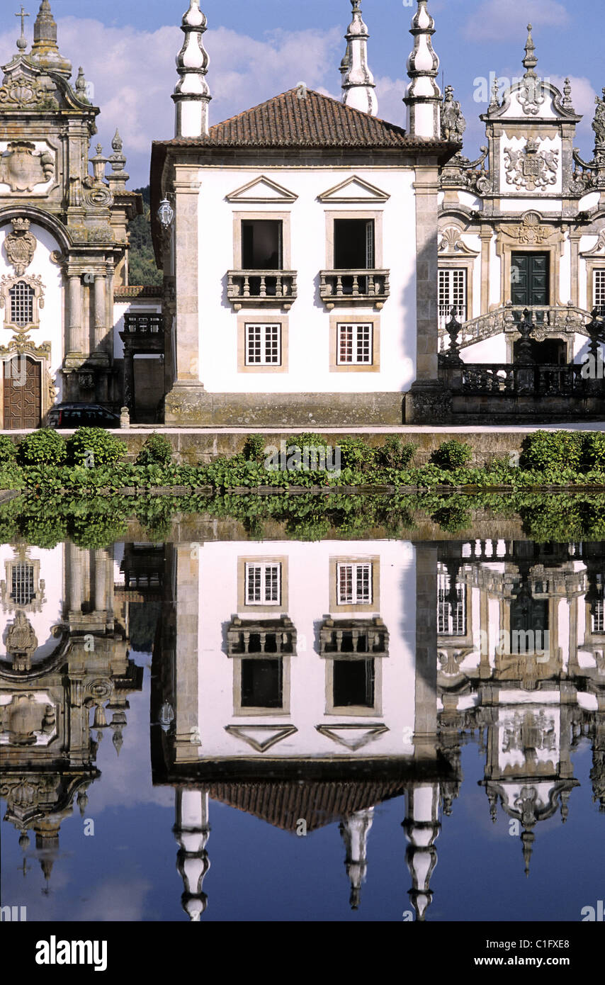Portugal, Douro Tal, Vila Real, Solar de Mateus manor Stockfoto
