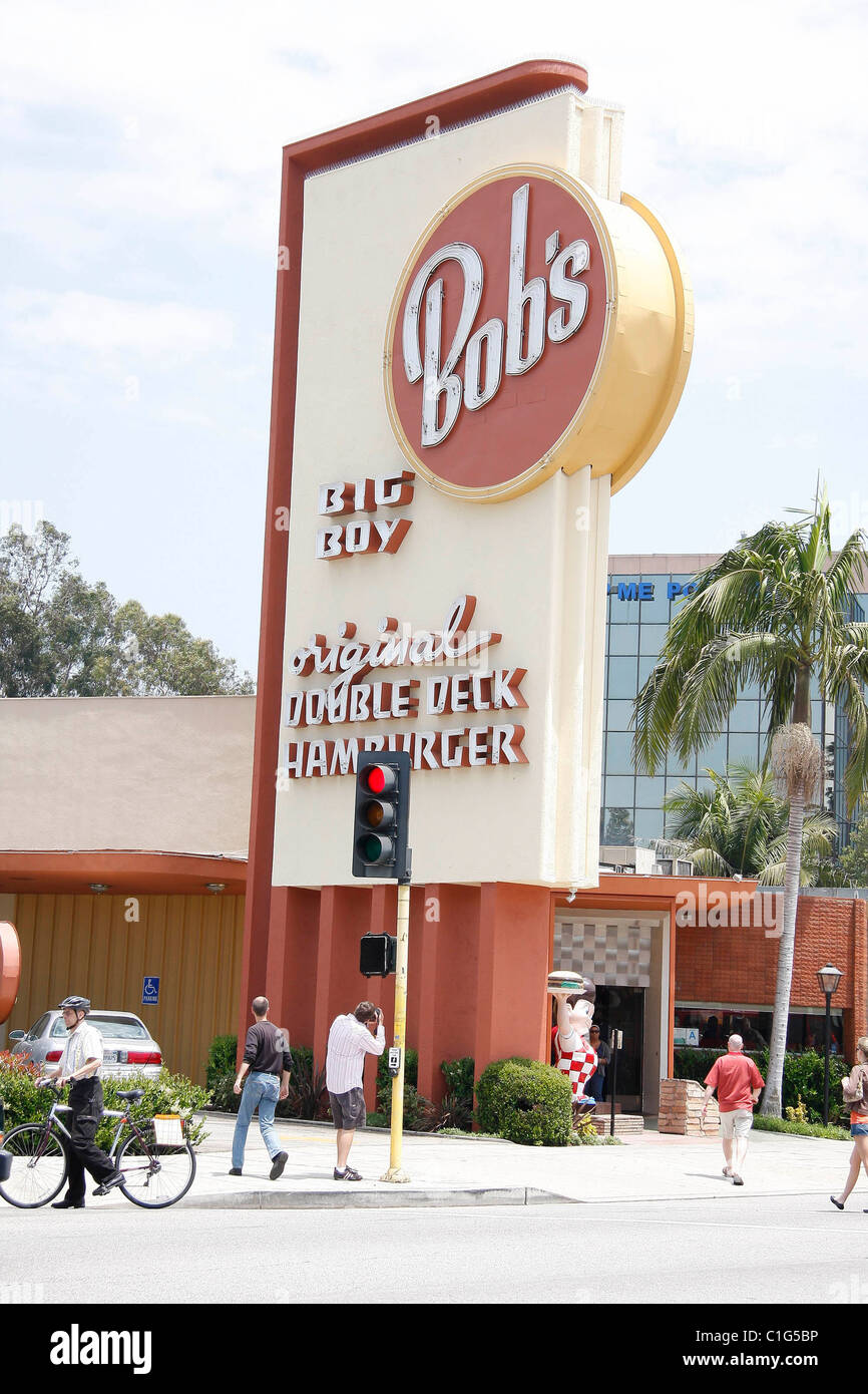 Bob's Big Boy in Tolouca Lake Los Angeles, Kalifornien - 23.05.09 Stockfoto
