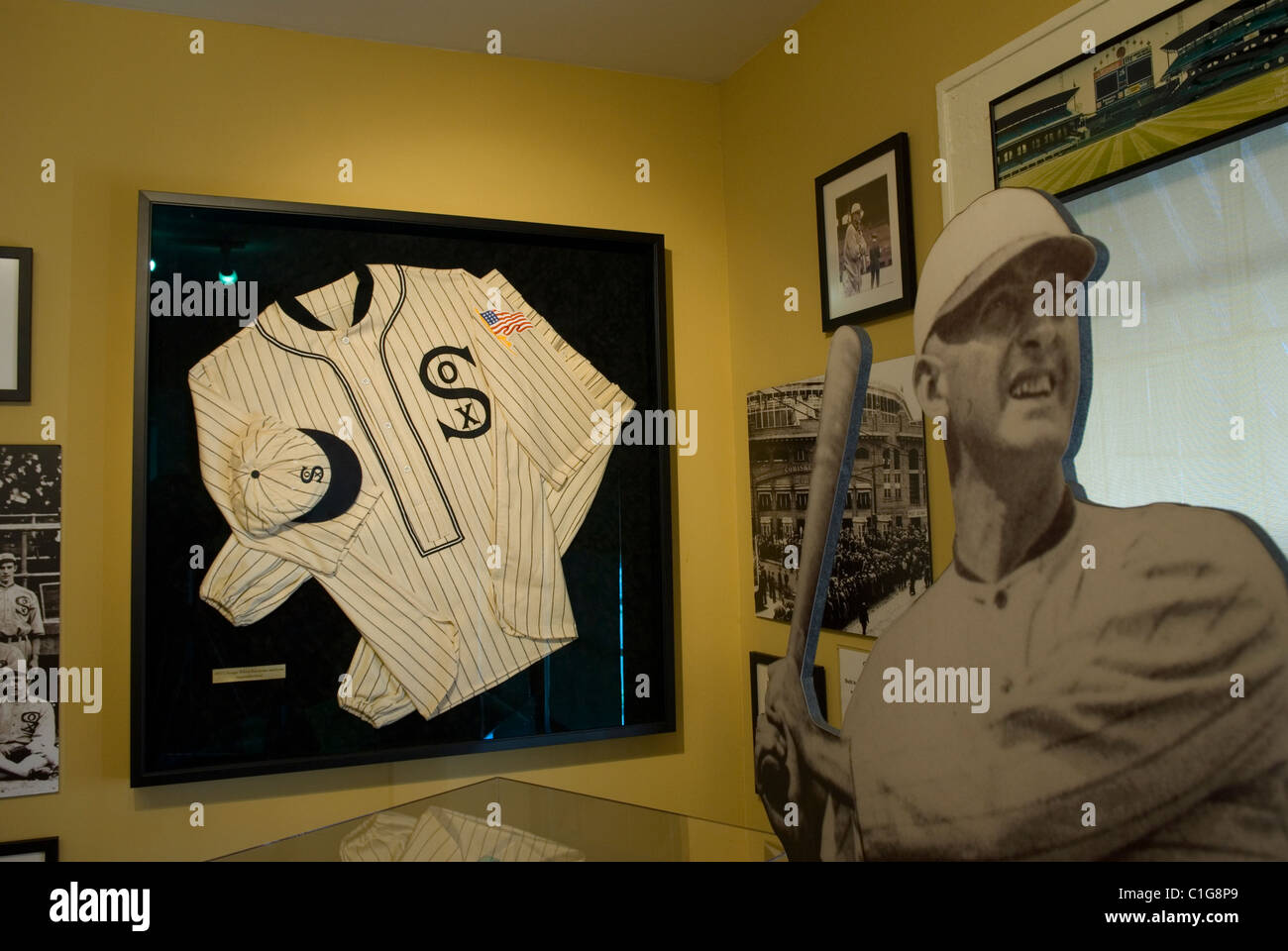 Shoeless Joe Jackson Museum Greenville SC USA Stockfoto
