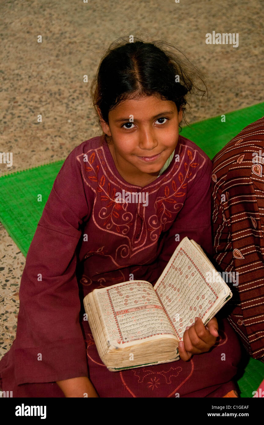 Shiek Hassan Aly Koranschule in Luxor, Ägypten Stockfoto