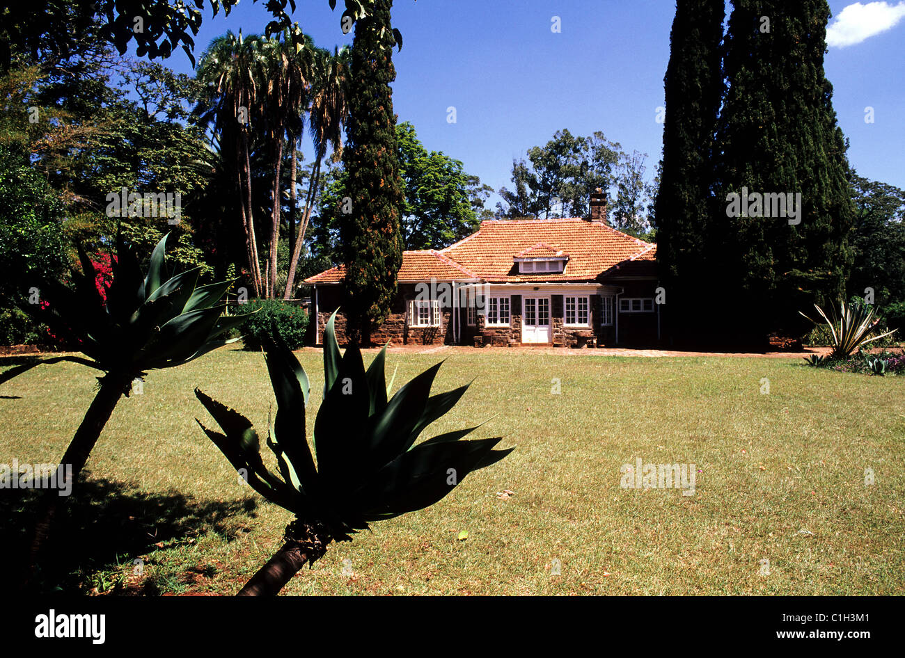 Kenia, Nairobi, Blixens Haus Stockfoto