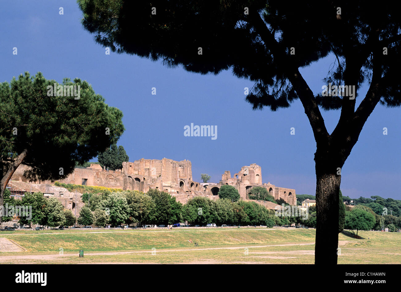 Italien, Latium, Rom, Monte Palatino Stockfoto