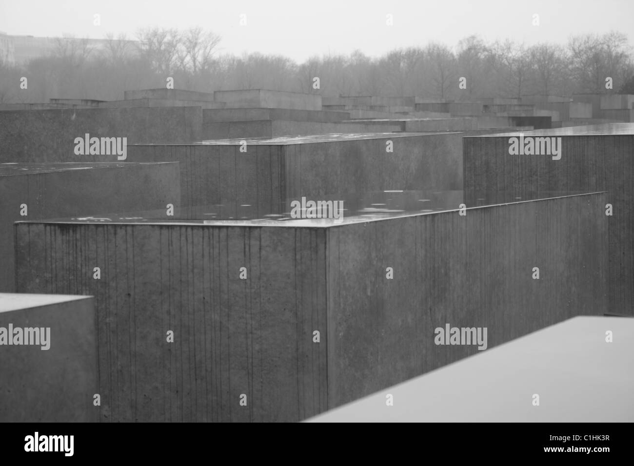 Holocaust-Mahnmal Stockfoto