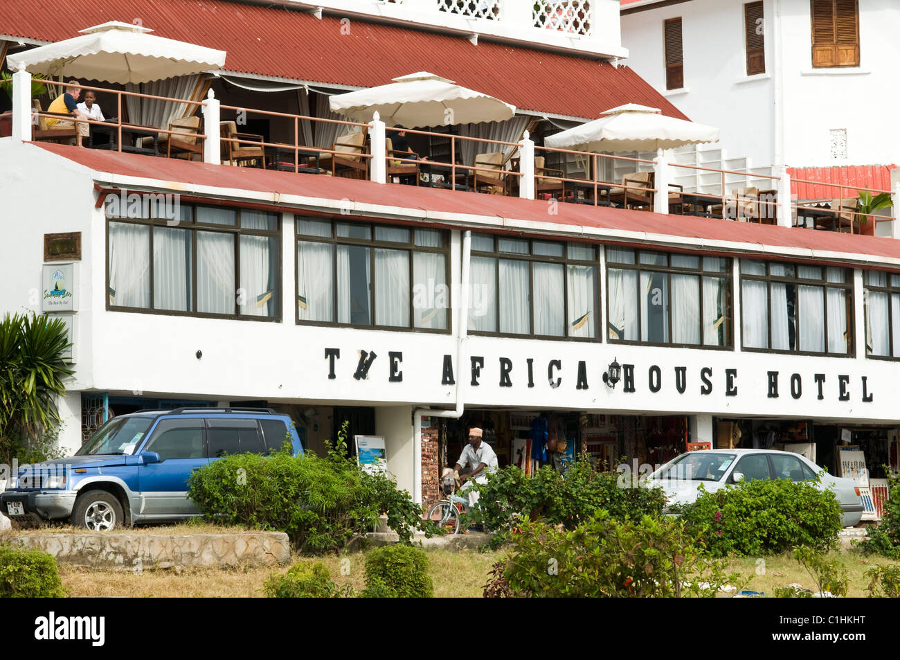 Afrikahaus, Sansibar, Tansania Stockfoto