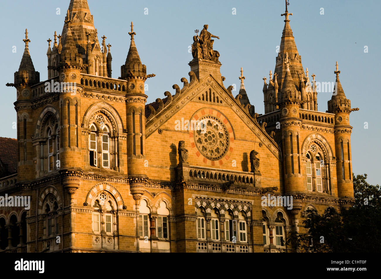 Victoria Terminus, Chhatrapati Shivaji, Mumbai, Indien Stockfoto