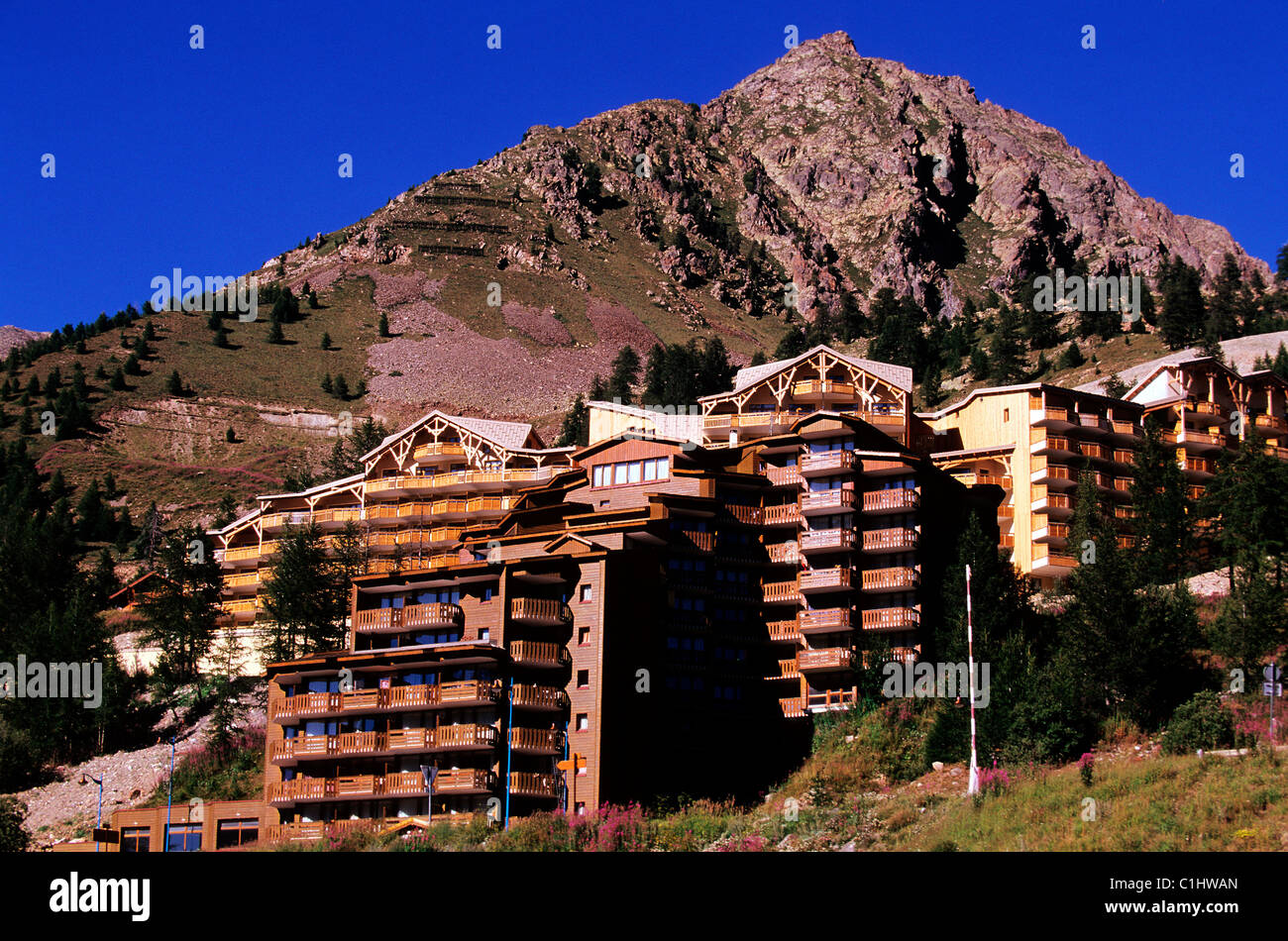 Frankreich, Alpes Maritimes, Isola 2000 im Sommer Stockfoto