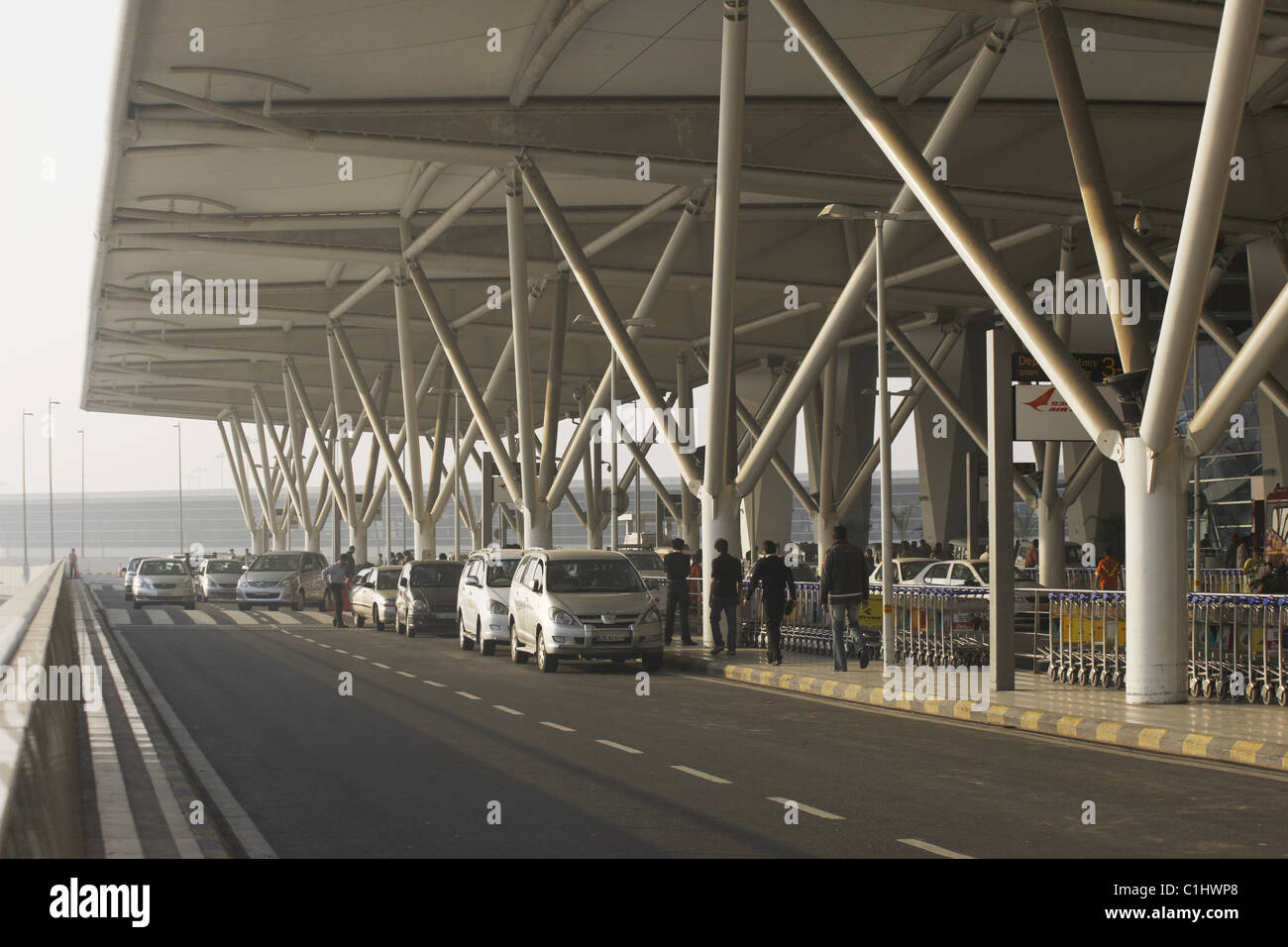 IND, Indien, 20110310, Indira Gandhi International Airport in Indien © Gerhard Leber Stockfoto