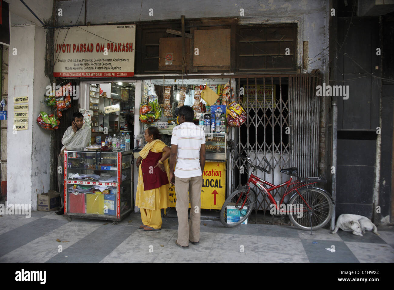 Indiea, 20110314, Alltag Stockfoto