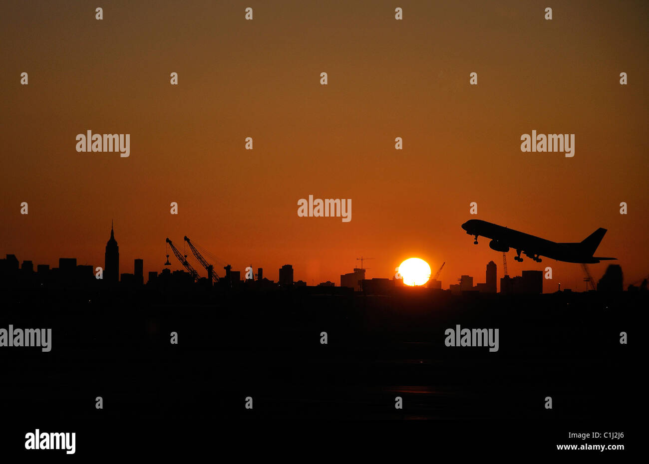 Flughafen Newark, New Jersey, USA Stockfoto