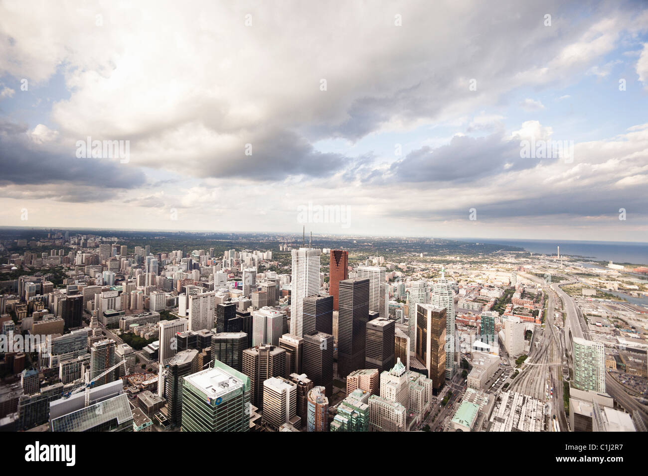 Toronto Skyline, Ontario, Kanada Stockfoto