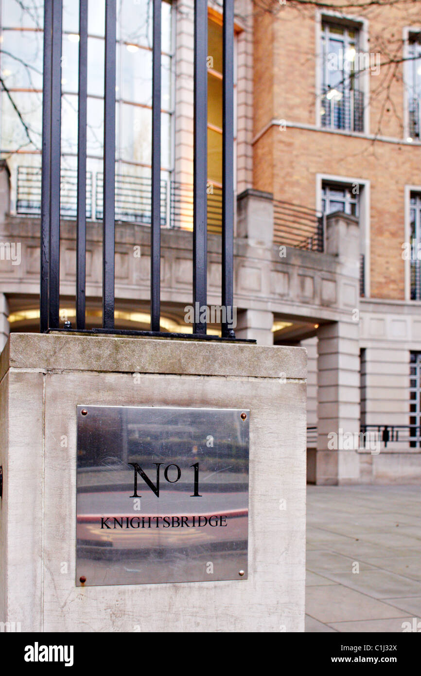 FM Capital Partners (FPC) bei 1 Knightsbridge wird gedacht, um über £100 m im Namen Libyan Investment Authority (LIA) verwalten Stockfoto