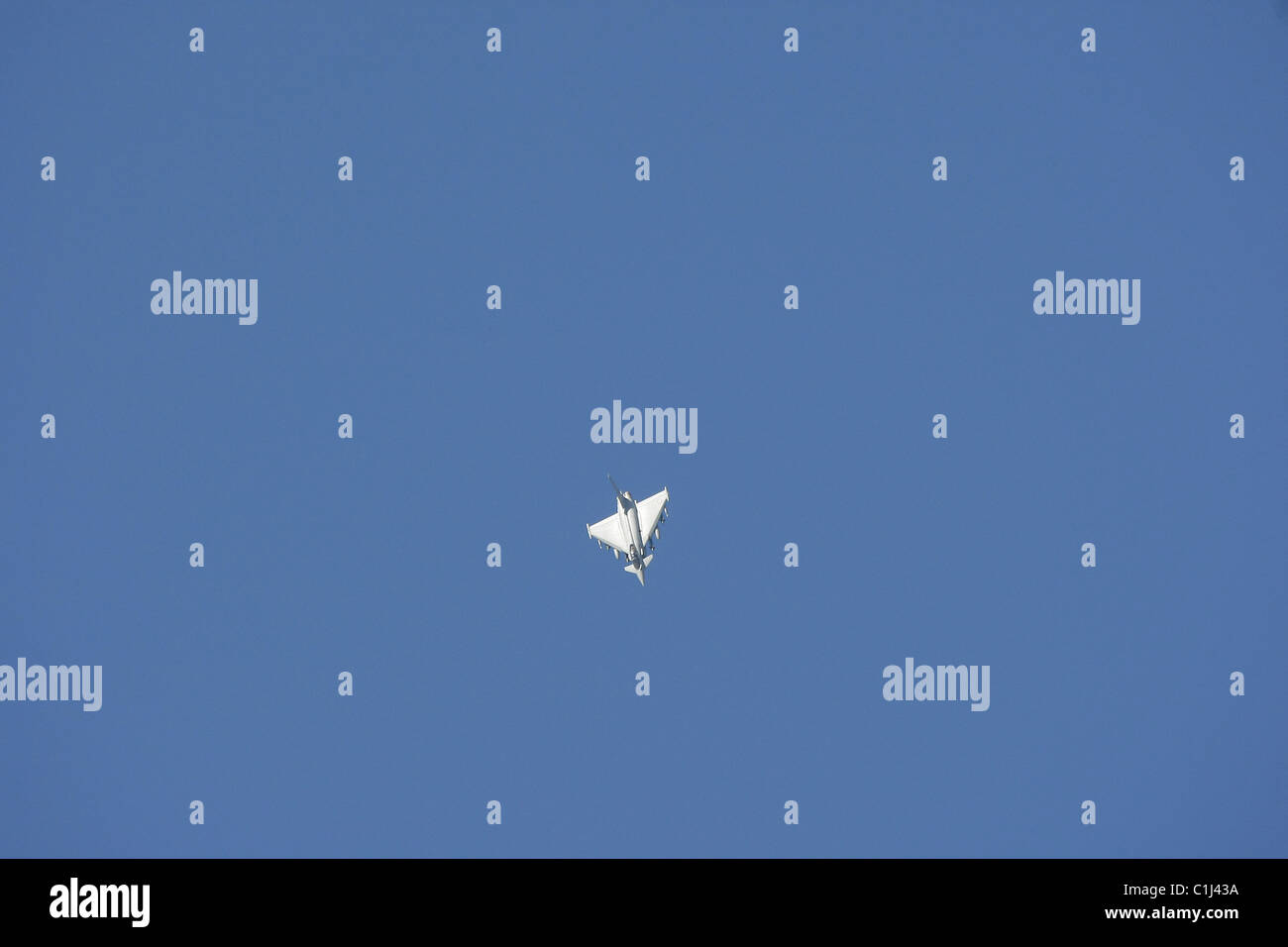 Der Taifun Kampfjet-Einsatz auf das Management der "No Fly" Himmel über Libyen Stockfoto