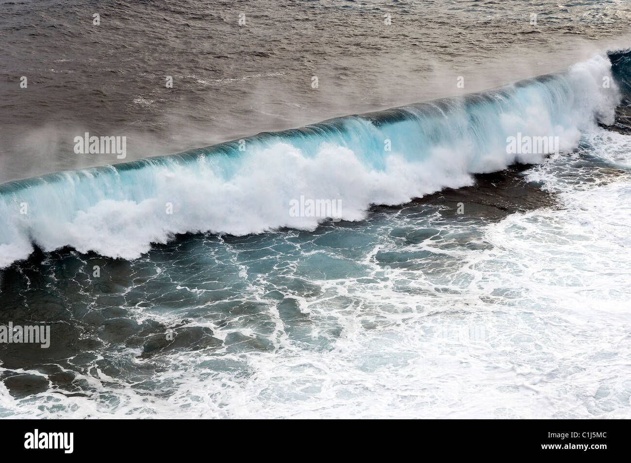 Chile, Osterinsel, Westküste Stockfoto