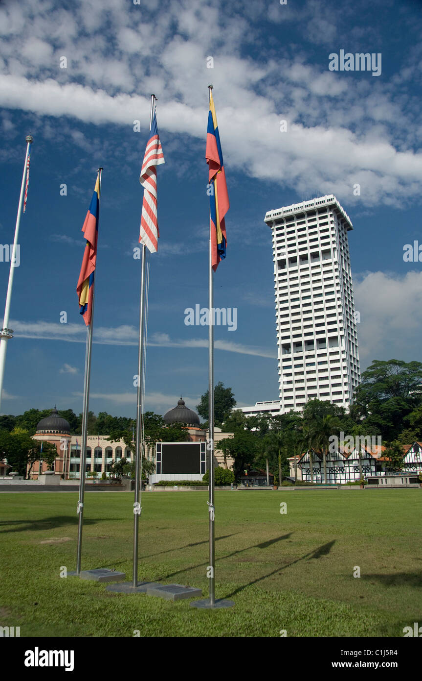 Malaysia, Bundesstaat Selangor, Kuala Lumpur. Platz der Unabhängigkeit (aka Merdeka Square Malaysia, Bundesstaat Selangor, Kuala Lumpur. Platz der Unabhängigkeit (aka Merdeka Square