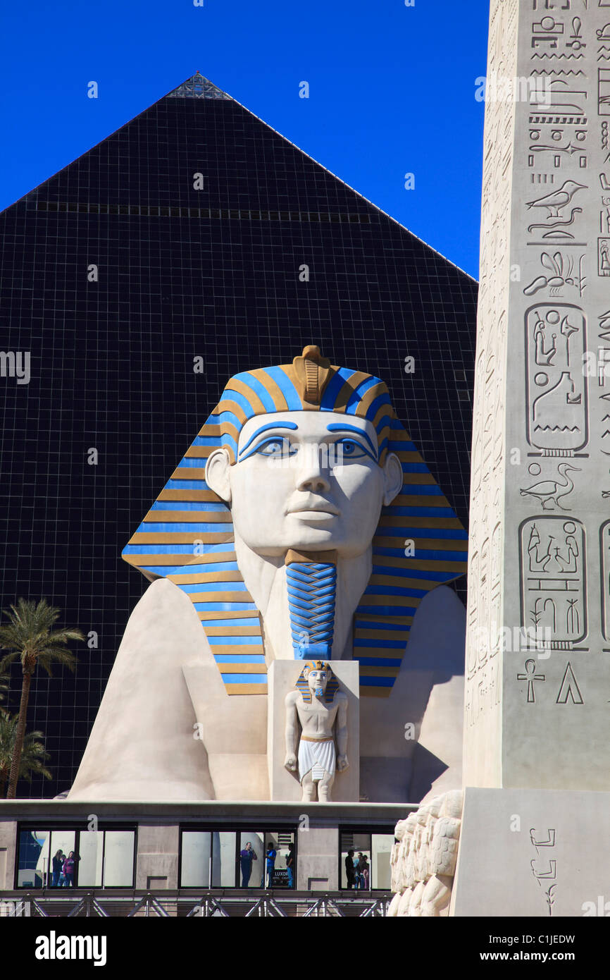 USA, Nevada, Las Vegas, Luxor, Hotel, Casino, Resort, Stockfoto