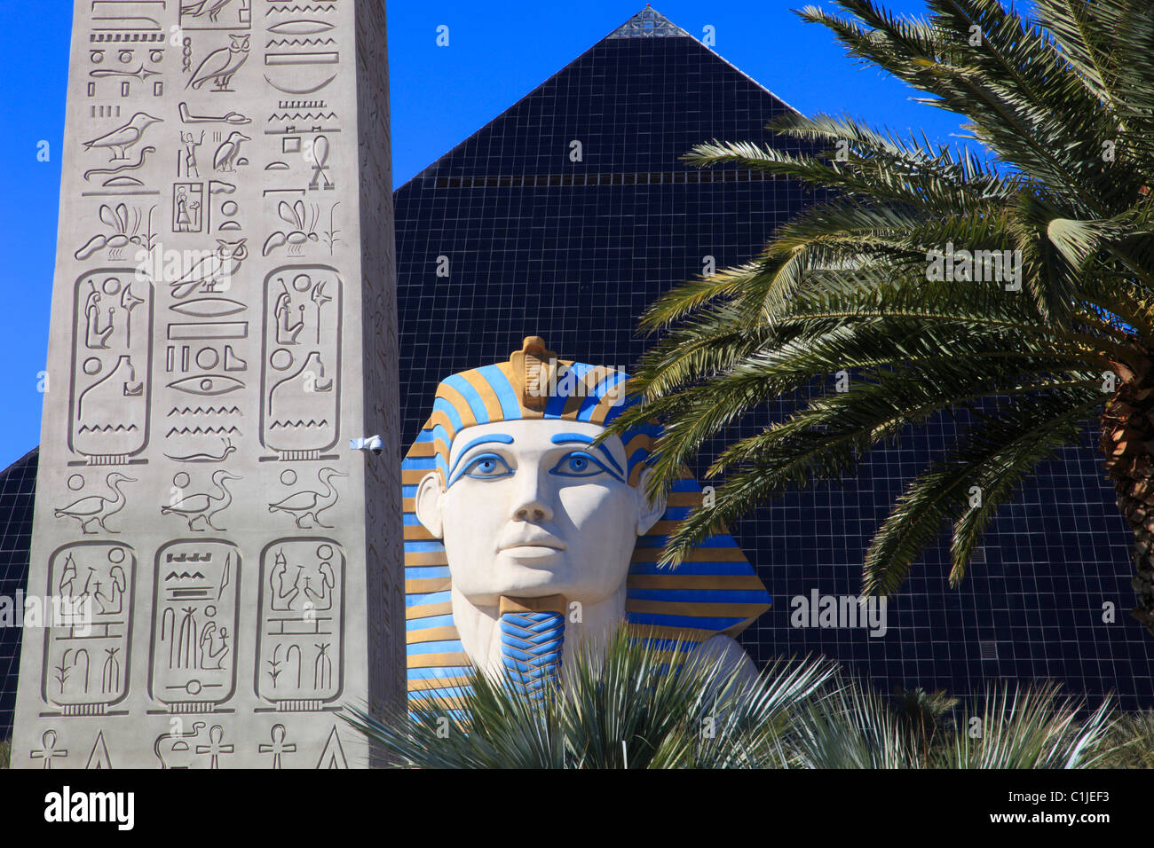 USA, Nevada, Las Vegas, Luxor, Hotel, Casino, Resort, Stockfoto