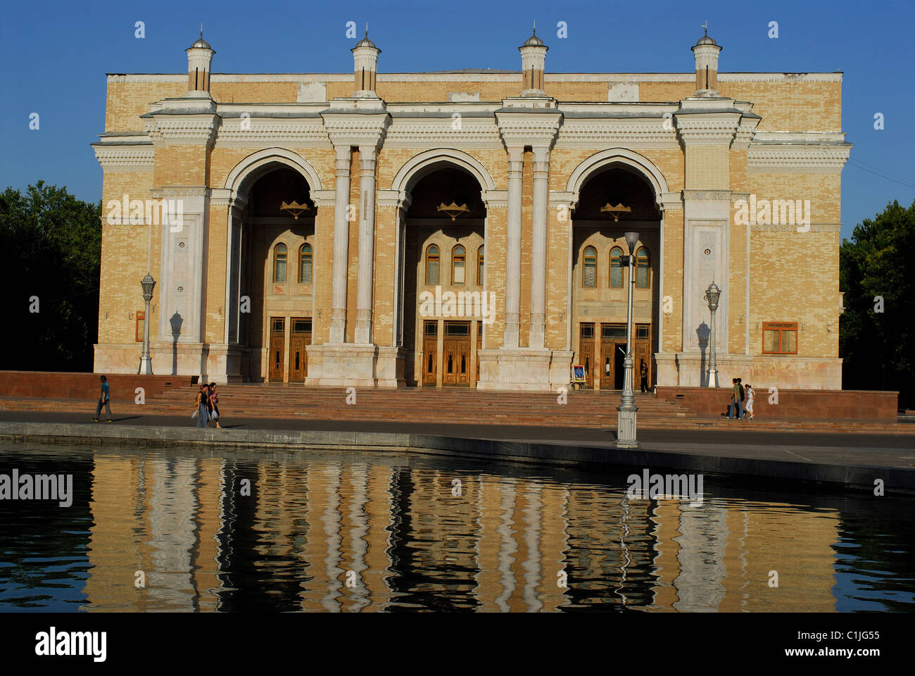 Usbekistan, Tachkent, das Theater der Oper und Ballett Ali Chir Navoi Stockfoto