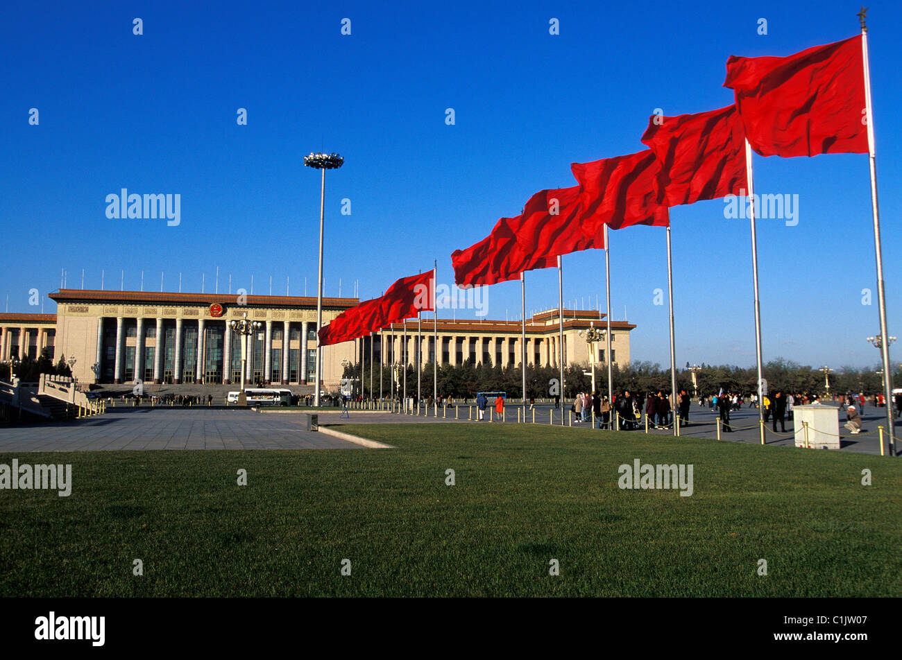 China, Peking, Tien ein Männer-Quadrat Stockfoto