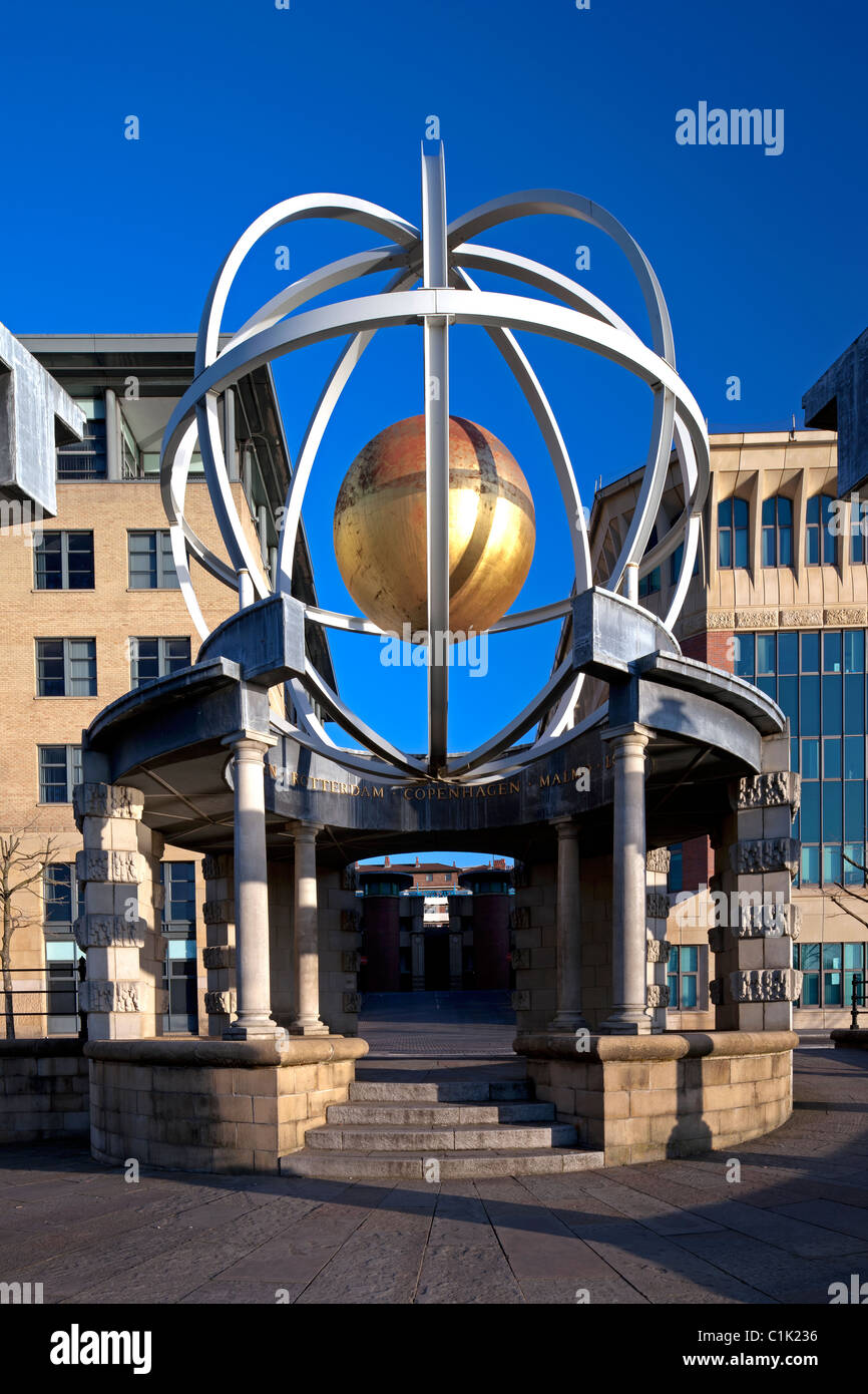 Swirle Pavillon, Newcastle Quayside, Newcastle Upon Tyne, Tyne and Wear, England Stockfoto
