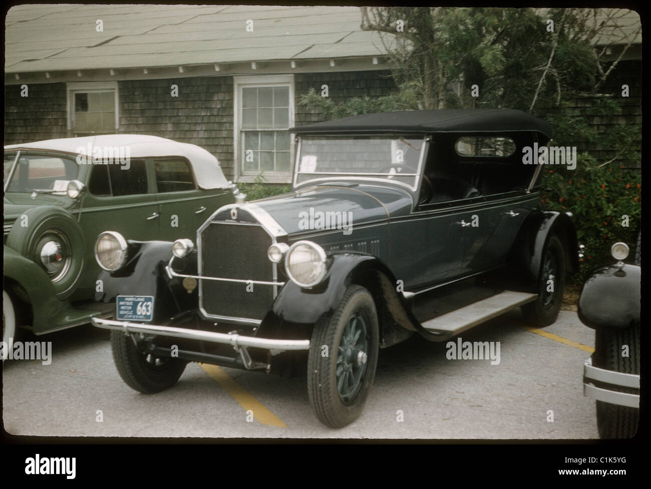 Antikes geparkten Auto in Florida Stockfoto