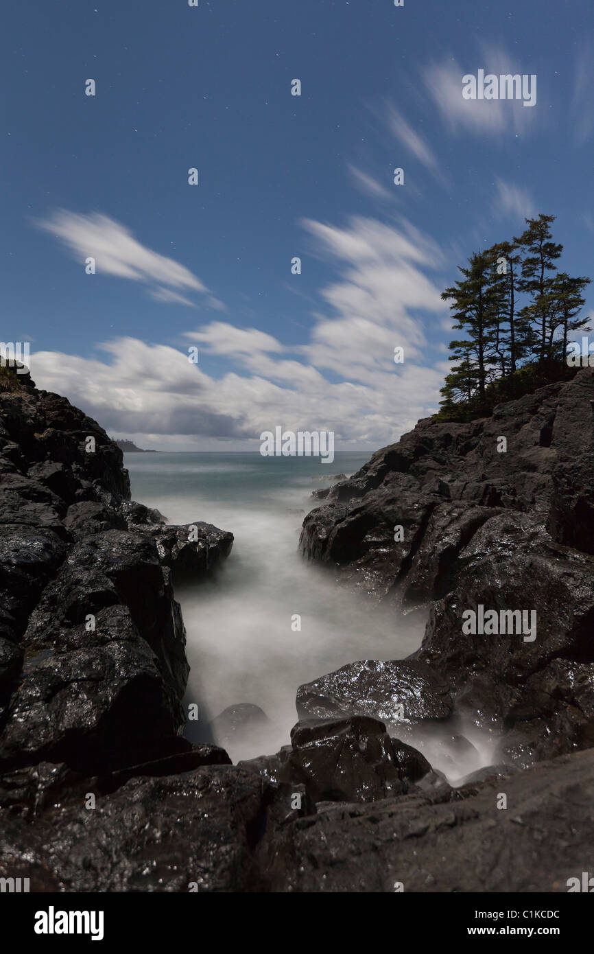 Chesterman Beach, Tofino, Vancouver Island, British Columbia, Kanada Stockfoto