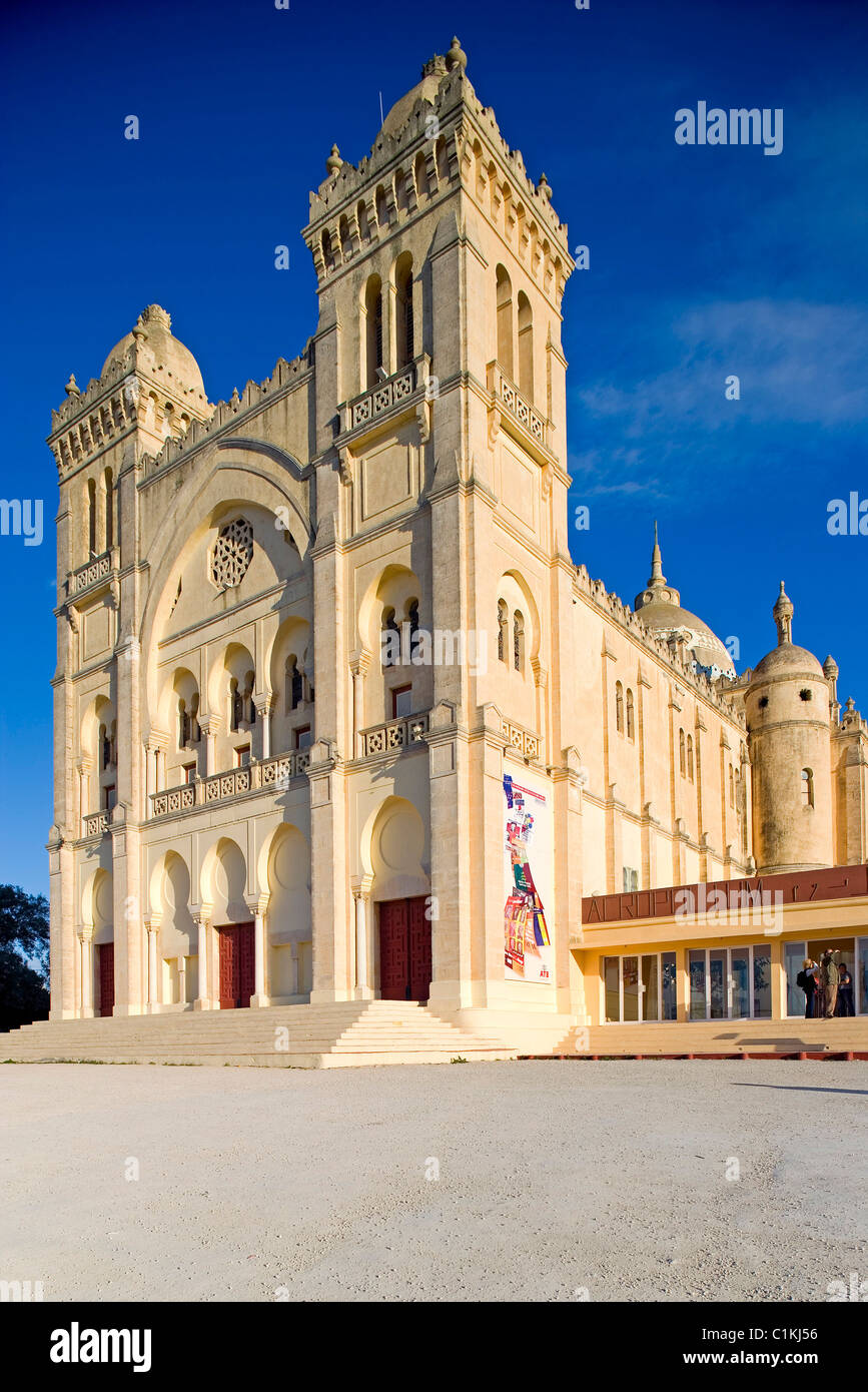 Tunesien, Tunis, Saint-Louis-Kathedrale Stockfoto