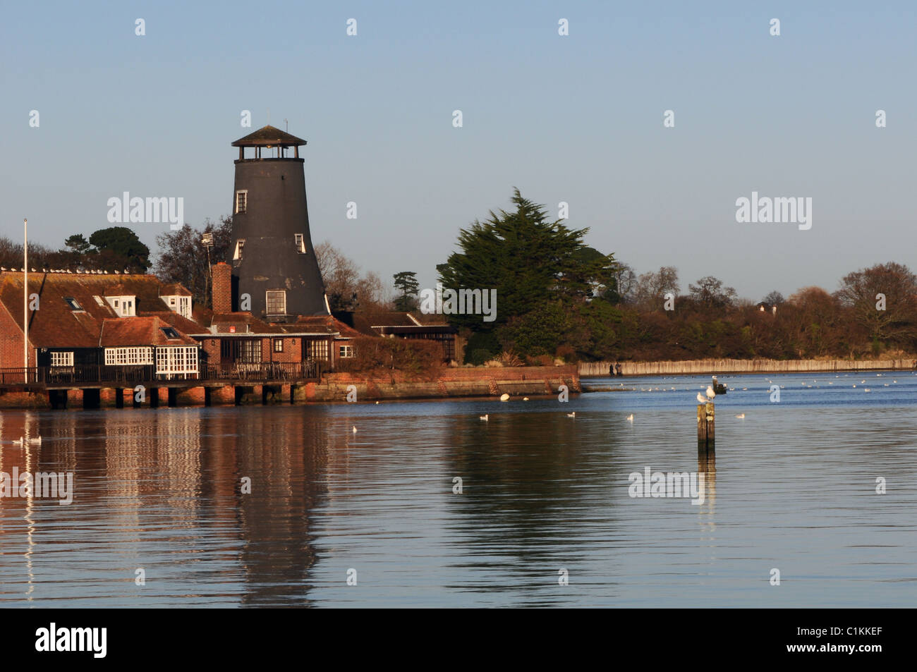 Langstone Harbour, Hampshire Stockfoto