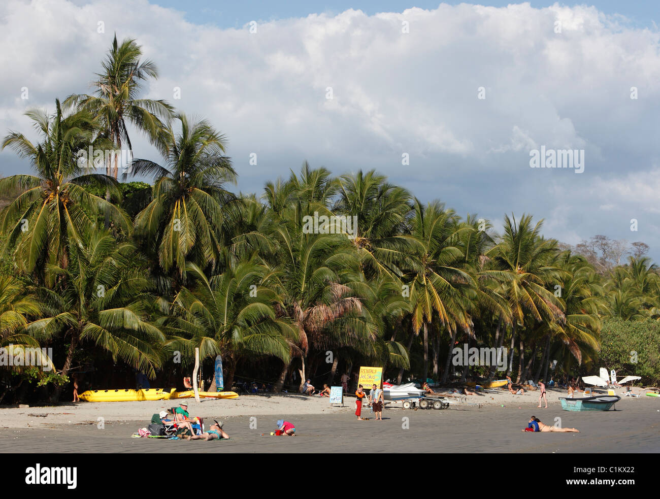 Samara, Halbinsel Nicoya, Costa Rica Stockfoto
