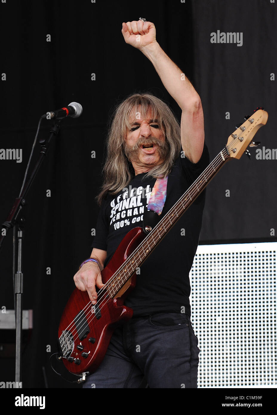 Spinal Tap, die live beim Glastonbury Festival 2009 - Tag 2 Somerset, England - 27.06.09 Stockfoto