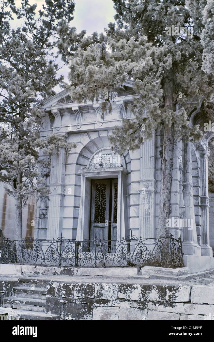 Schmerzensmutter Friedhof - Malta Stockfoto