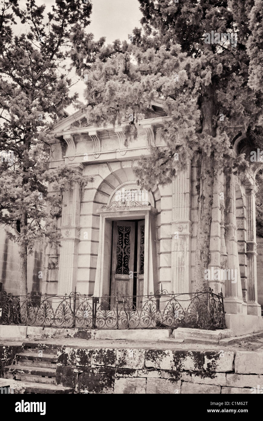 Schmerzensmutter Friedhof - Malta Stockfoto