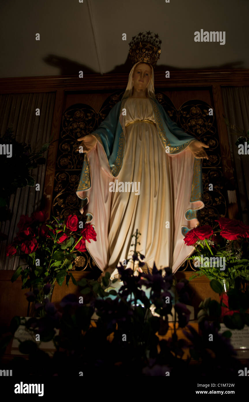 Schrein von unsere Dame der guten Hilfe - erste Marienerscheinung, genehmigt von der katholischen Kirche in den Vereinigten Staaten Stockfoto