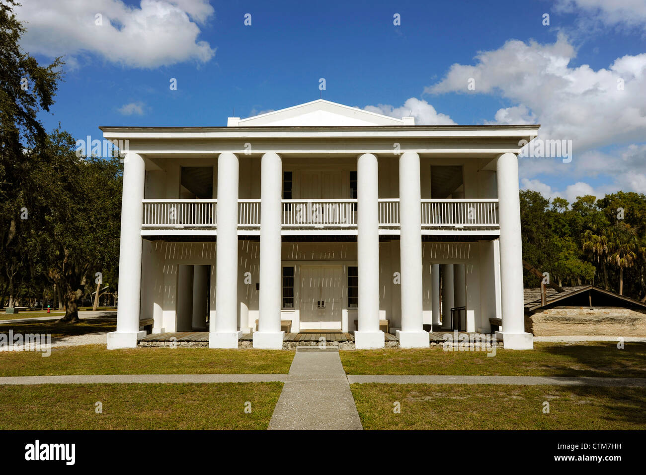 Judah Benjamin Gamble Plantage Confederate Memorial Historic State Park Bradenton Florida Stockfoto