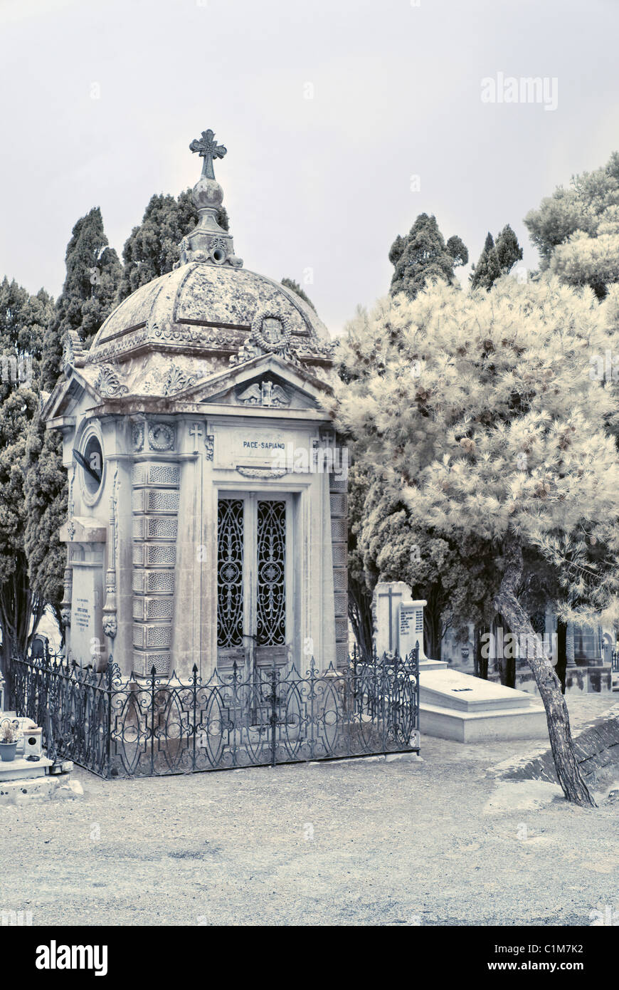 Schmerzensmutter Friedhof - Malta Stockfoto