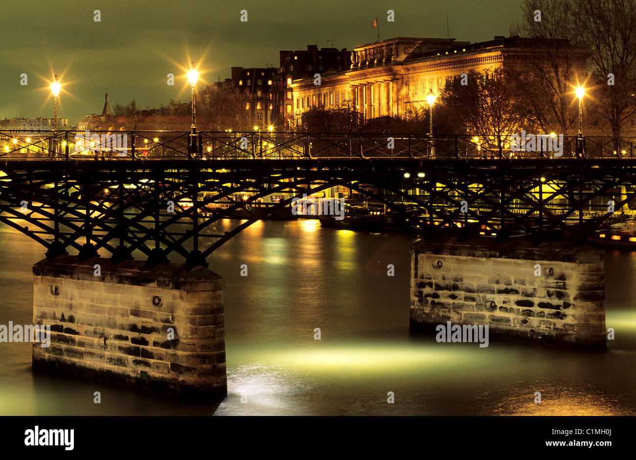 Frankreich, Paris, Brücke Pont des Arts (Brücke) Stockfoto