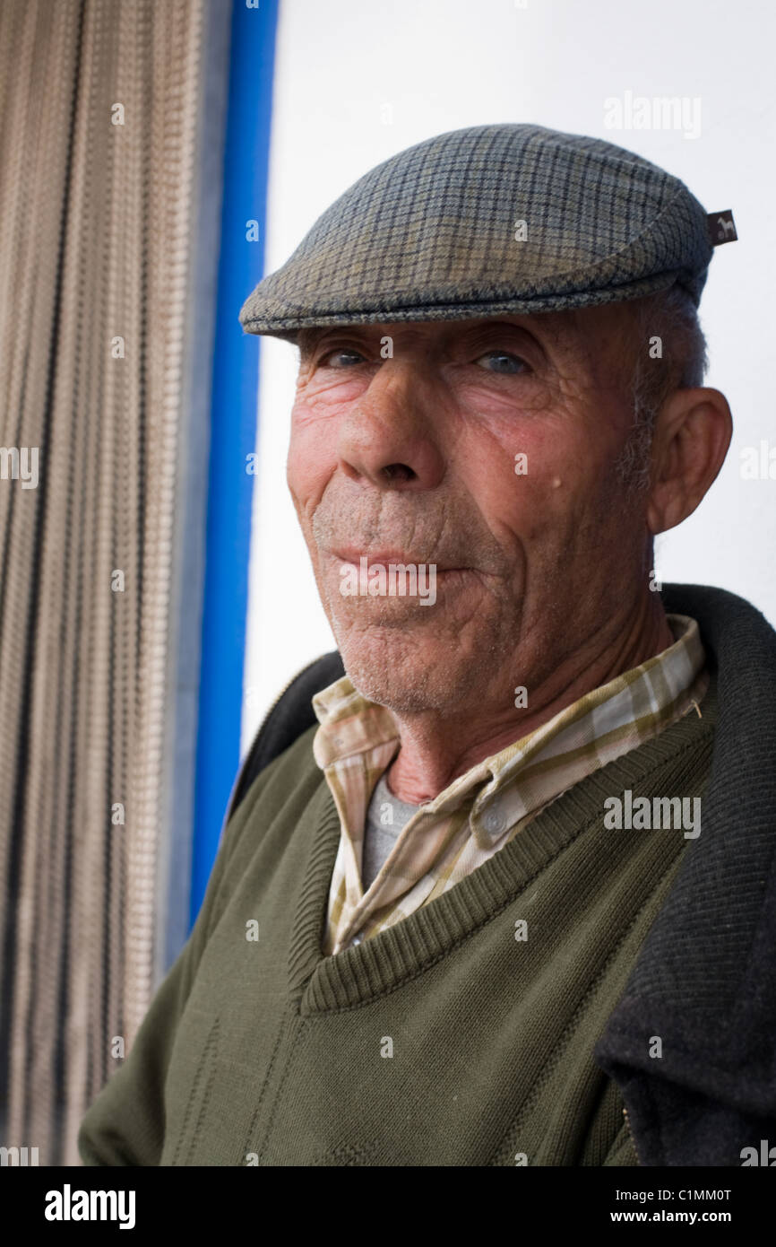 Mann in Taverne, Region Alentejo in Portugal Stockfoto