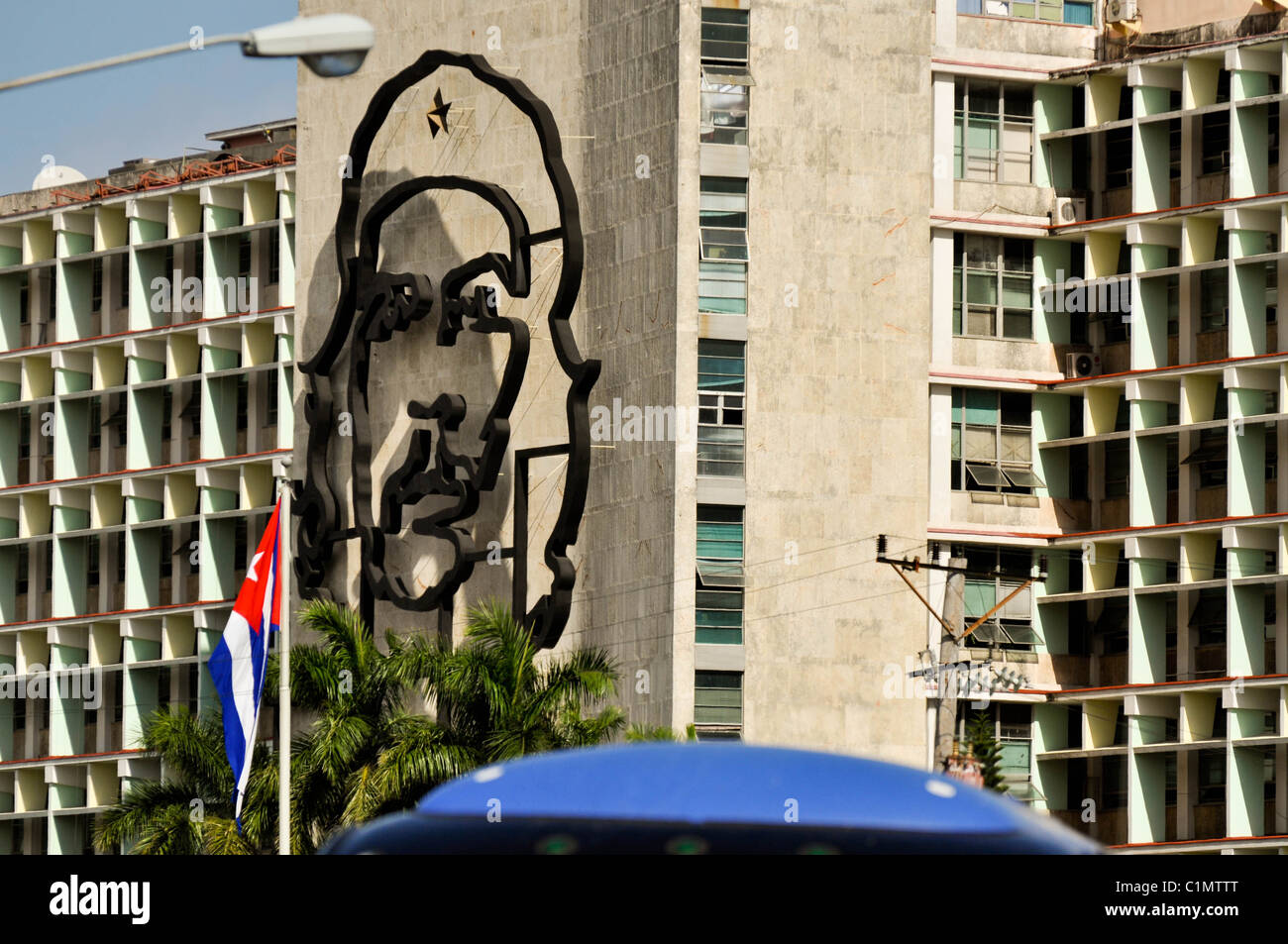 Ernesto Che Guevara, Plaza De La Revolciòn, la Habana, Kuba Stockfoto