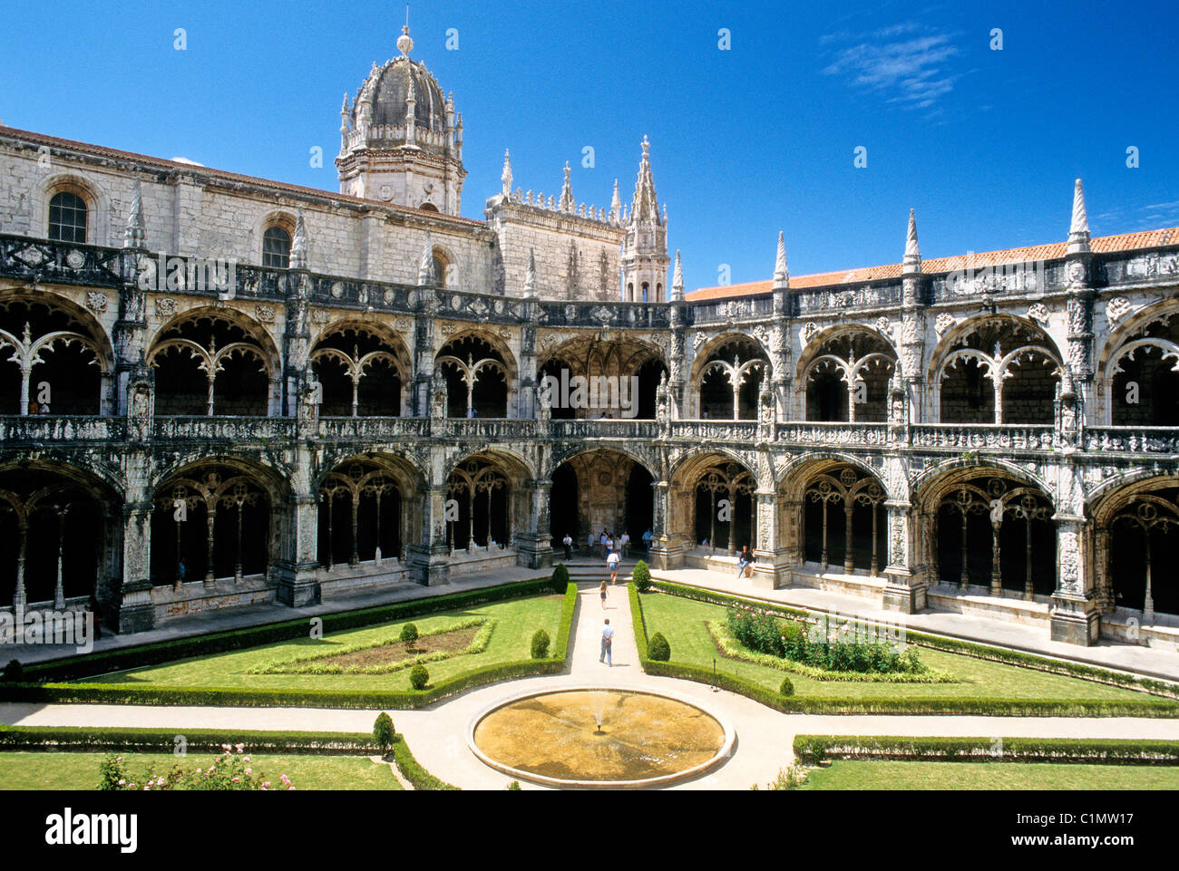 Schone Hieronymus Kloster Lissabon Bild