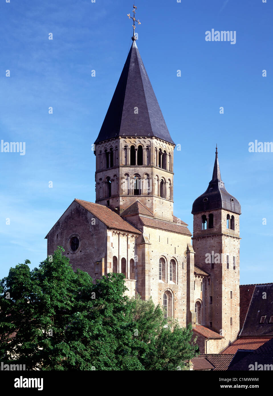 Cluny, Dependance Klosterkirche St.-Pierre-et-Saint-Paul, Südquerhaus Stockfoto