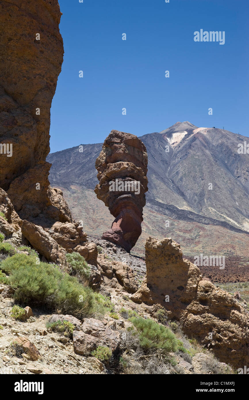 Teneriffa, Parc Nacional del Teide Stockfoto