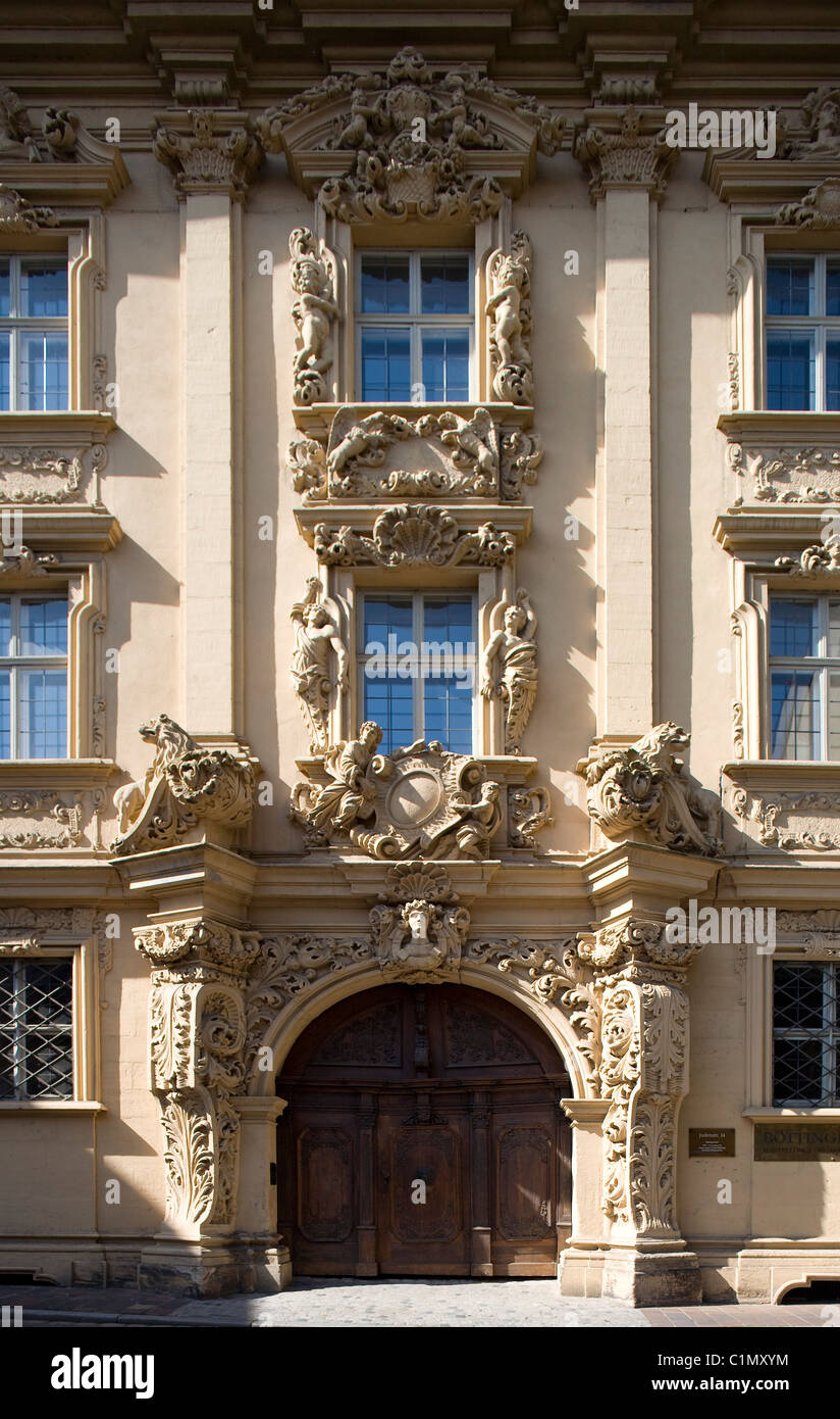 Bamberg, Böttingerhaus Stockfoto